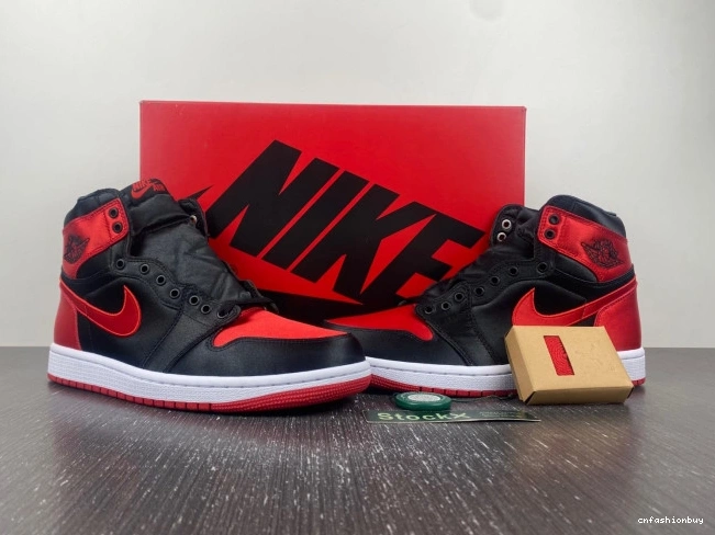 Jordan Bred Satin Air FD4810-061 High 1 OG WMNS 0822